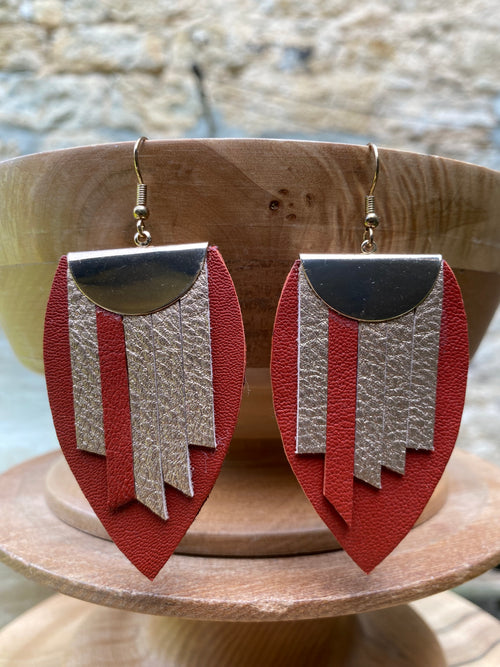 Boucles d'oreilles AMAN