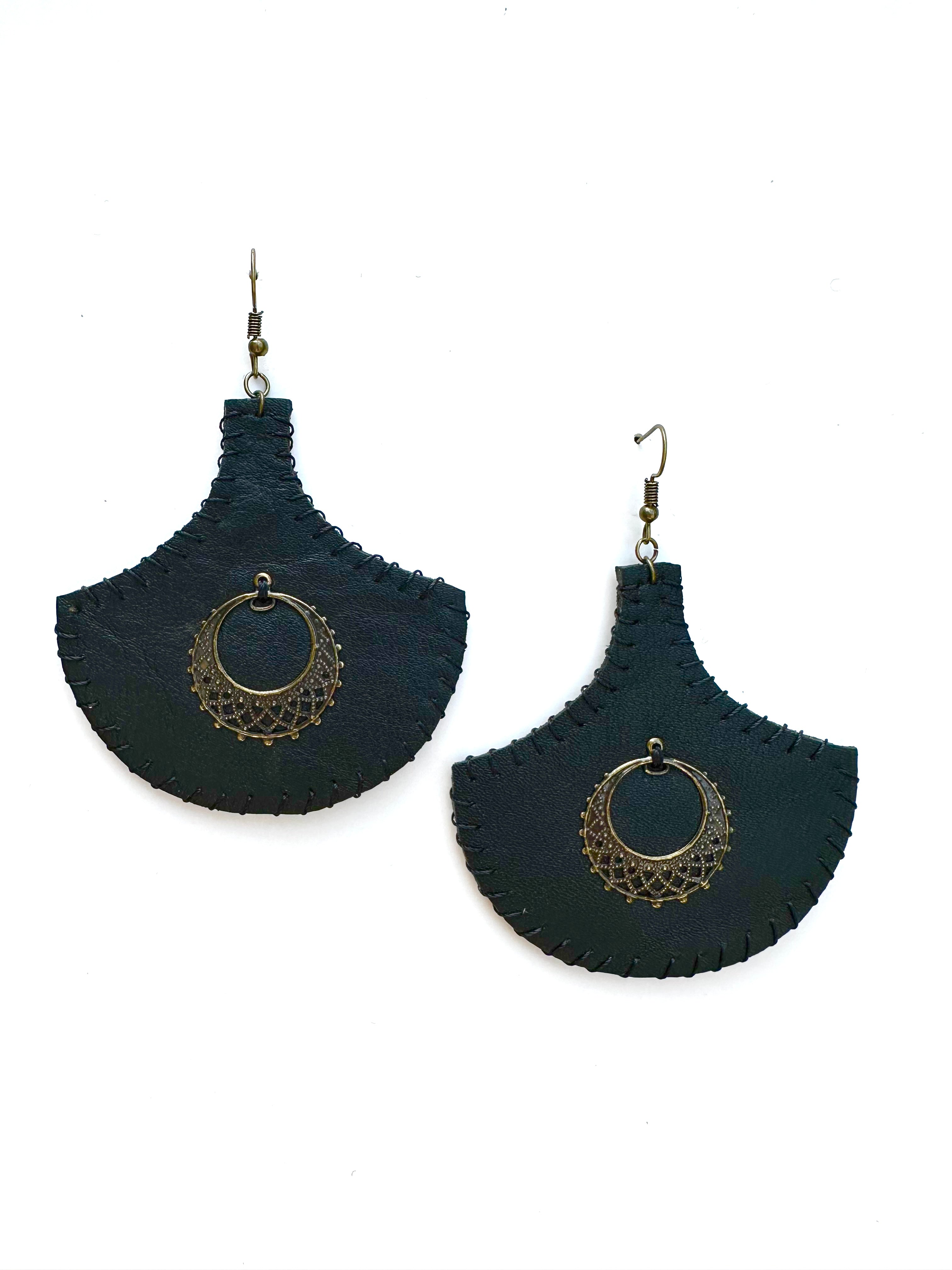 Boucles d’oreilles en cuir ORIGINE