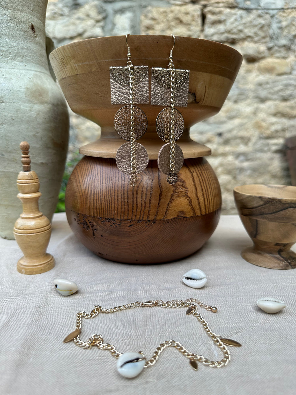 Boucles d'oreilles AMAL