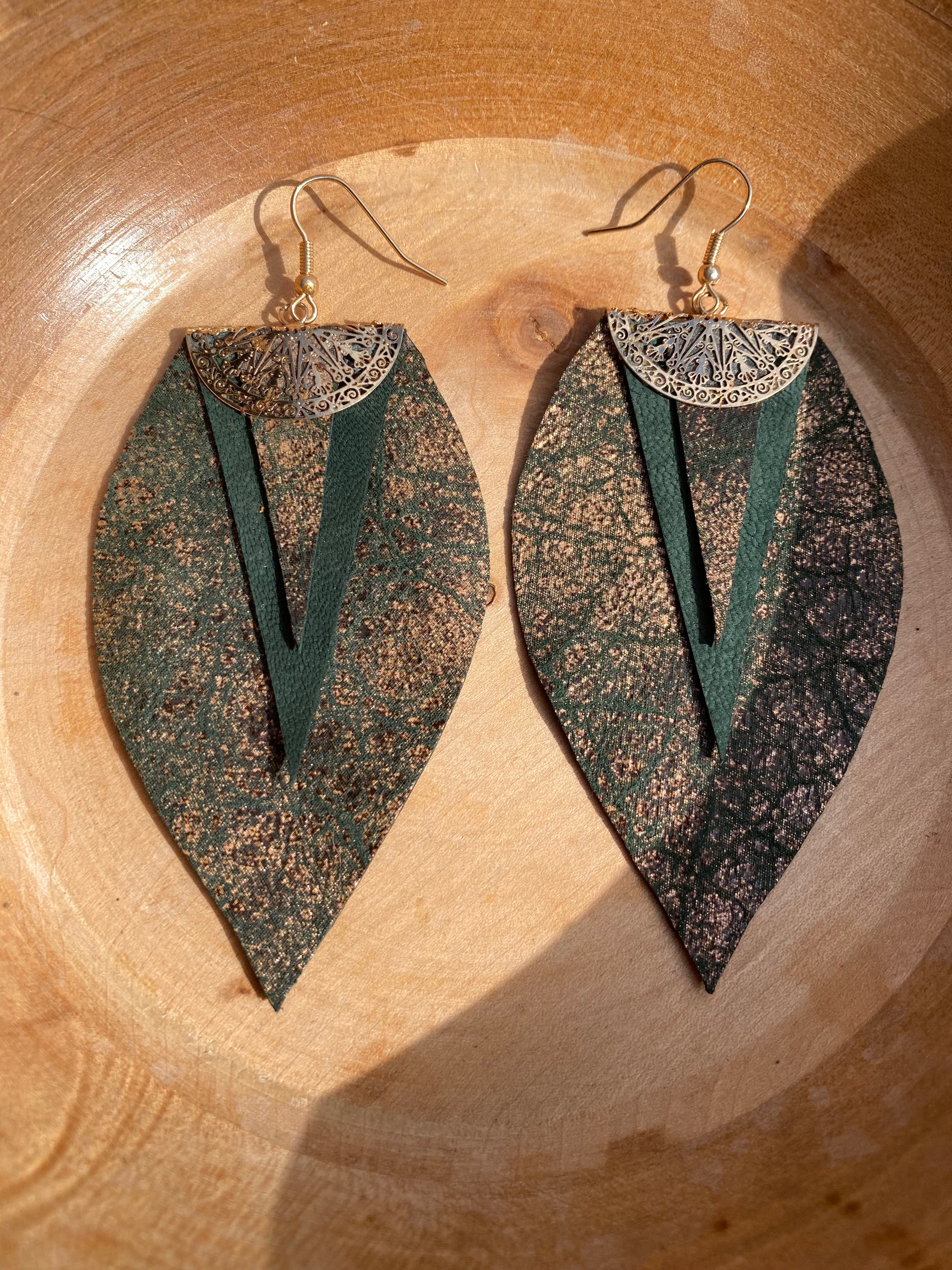 Boucles d'oreilles AMAN
