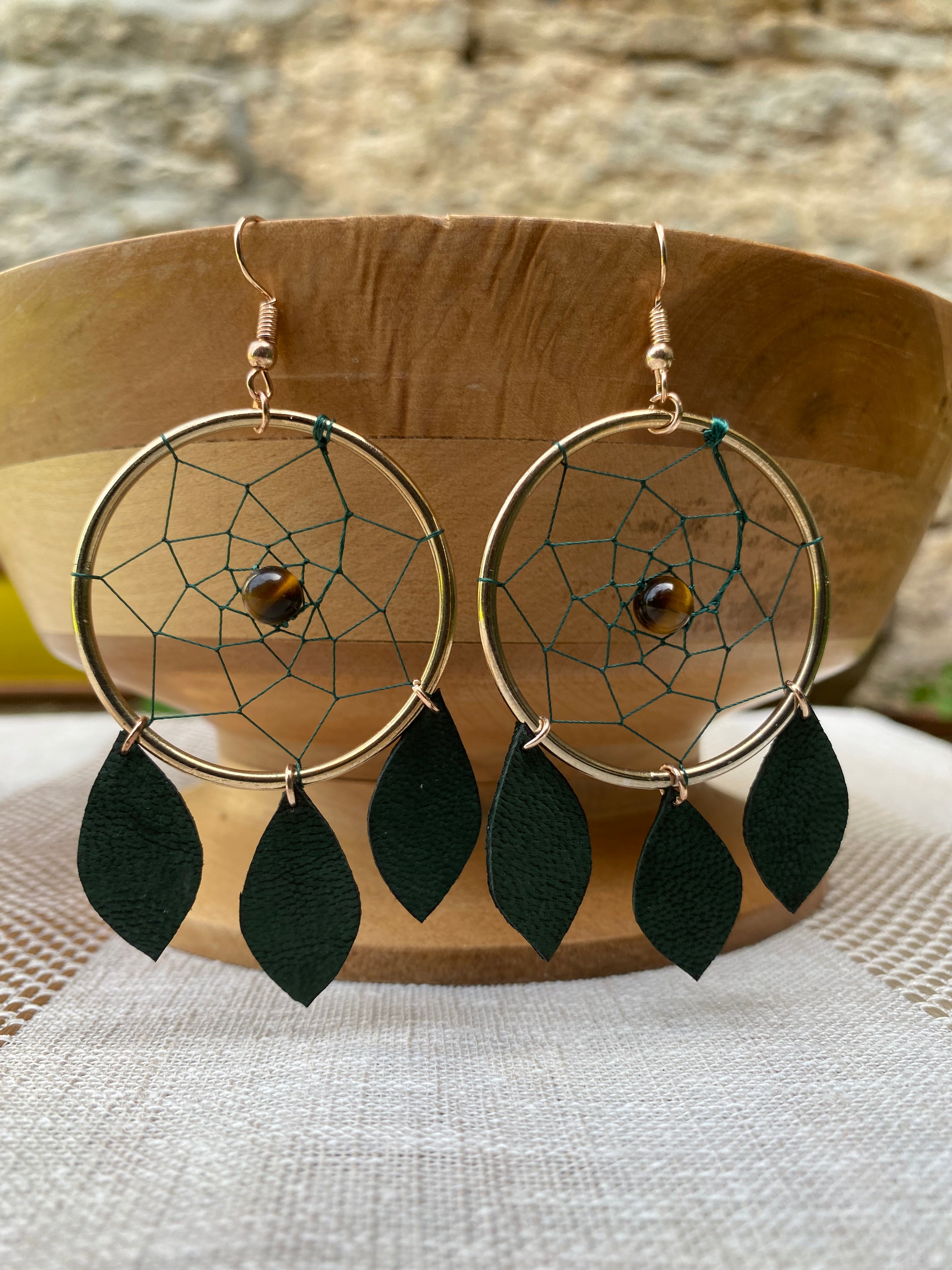 Boucles d'oreilles ATTRAPES RÊVES